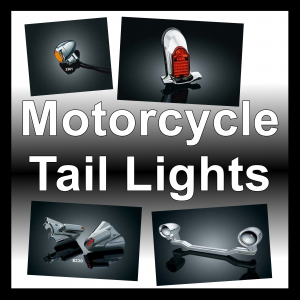Motorcycle Tail & License Plate Lights